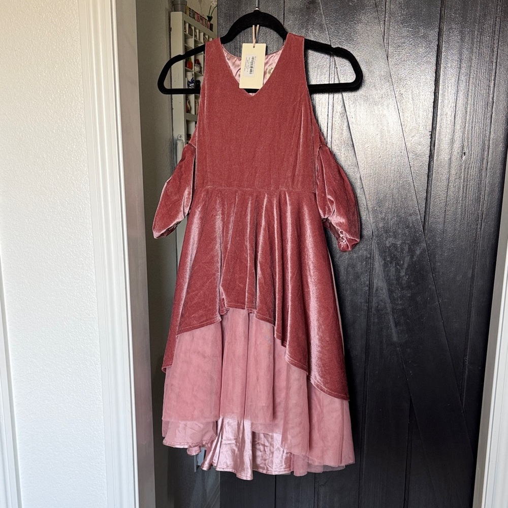 Joyfolie Rose Pink Formal Kids Dress